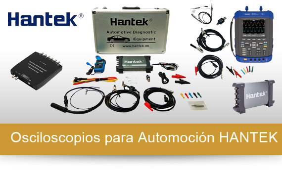 Osciloscopios para automoción Hantek